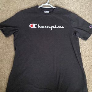 Champion gray tee